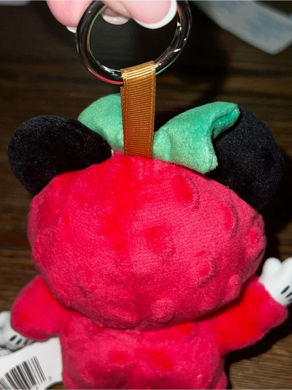 Disney Fresh Picked Minnie Mouse Vinyl Plush keychain NEW